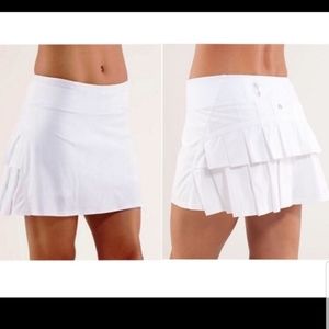 Lululemon Ruffled Tennis Skirt